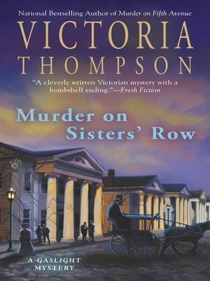 cover image of Murder on Sisters' Row